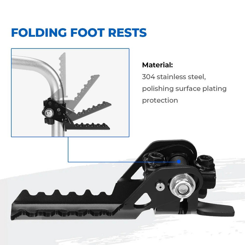 Motocikla kāju balsti priekš BMW R1200GS LC R 1200 GS 1200GS kāju stieņi Tiger Explorer motociklu kāju balstiem Avārijas stieņu piederumi