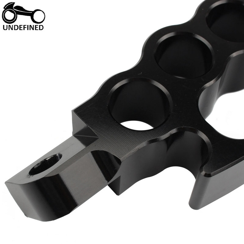 2 tk sõrmenuki jalatugi, vastupidavad alumiiniumist mootorratta jalapulgad pedaalid, mis sobivad Harley Touring Street fxcw xl883n xl1200n jaoks