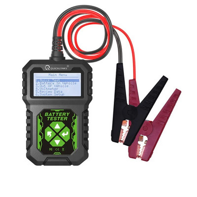 QUICKLYNKS BA107 12 V autoaku tester väntamise ja laadimise test Automaatne akuanalüsaator Sõiduki aku testimise tööriist PK KW208 BM550