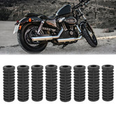 Uxcell 1-20 gab 12 mm diametra motocikla pārnesumu pārslēgšanas svira, starta sviras pedāļa gumijas zābaku nomaiņa