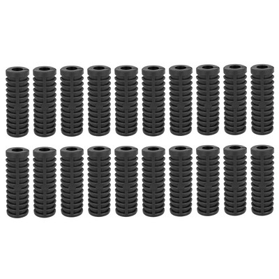 Uxcell 1-20 gab 12 mm diametra motocikla pārnesumu pārslēgšanas svira, starta sviras pedāļa gumijas zābaku nomaiņa