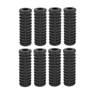 Uxcell 1-20 gab 12 mm diametra motocikla pārnesumu pārslēgšanas svira, starta sviras pedāļa gumijas zābaku nomaiņa