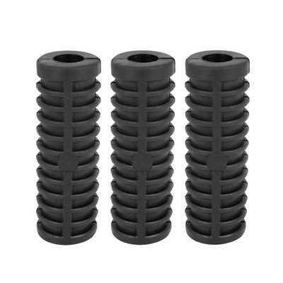 Uxcell 1-20 gab 12 mm diametra motocikla pārnesumu pārslēgšanas svira, starta sviras pedāļa gumijas zābaku nomaiņa