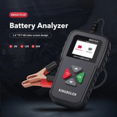 KINGBOLEN BM550 PLUS autoaku tester AUTO 6V 12V 24V akusüsteem tuvastab värvilise ekraani OBD EOBD CAN aku analüsaatori tööriist