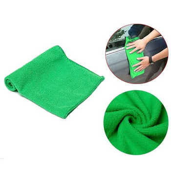 Микрофибърни кърпи Кърпа за сушене на автомивка Кърпа за почистване на домакинството Кърпа за полиране на авто детайли Домашни чисти инструменти 25x25 см