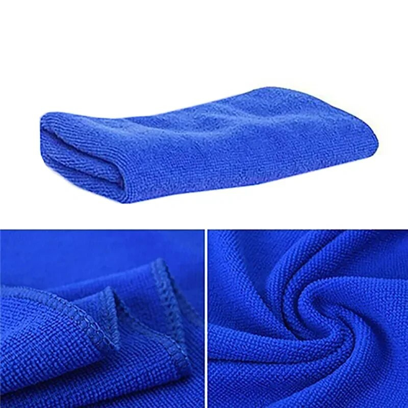 Mikrošķiedras dvieļi Automašīnu mazgāšana Žāvēšanas lupatiņa Dvielis Mājsaimniecības tīrīšanas lupatas Auto Detaļas Pulēšanas lupatiņas Mājas tīrīšanas instrumenti 25x25cm