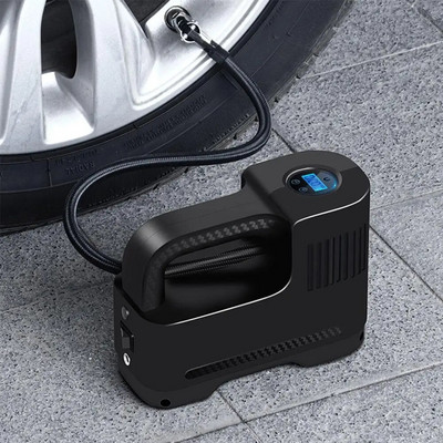 Wireless Car Air Compressor 120W Auto Car Tire Inflator Pump With LED Lighting Fast Replenish Electric Pump Air Inflator