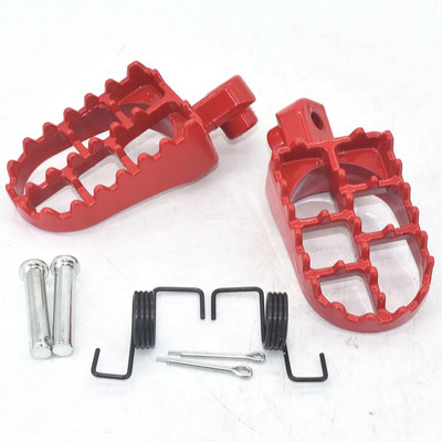 Motociklu kāju balsti Kāju kāju balsti priekš XR50R CRF50 CRF70 CRF80 CRF100F motocikla kāju balsti Ķīniešu netīrumu velosipēdam