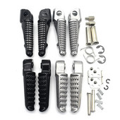 Kawasaki ZX6R ZX636 ZX9R ZX10R ZX14 ZX-14 Z750 Z1000 ZZR1200 GTR1400 ZZR1400 ER6N jaoks Mootorratta eesmised tagumised jalatoed Jalavangid