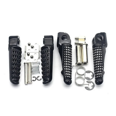 Kawasaki ZX6R ZX636 ZX9R ZX10R ZX14 ZX-14 Z750 Z1000 ZZR1200 GTR1400 ZZR1400 ER6N jaoks Mootorratta eesmised tagumised jalatoed Jalavangid