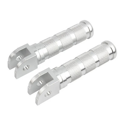 Motociklu CNC alumīnija 1 pāris retro kāju balsti, kāju tapu pedāļi, universāli Honda Dax Monkey Bike kvadraciklam