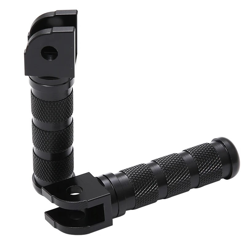 Motociklu CNC alumīnija 1 pāris retro kāju balsti, kāju tapu pedāļi, universāli Honda Dax Monkey Bike kvadraciklam