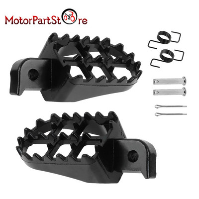 Dviračio kojos kaiščiai Footpeg pėdos atramos pedalas, skirtas Honda XR CRF 50 70 80 100 150 TW200 Yamaha PW 50 80 TTR 50 90 Kawasaki KLR650 KLX110