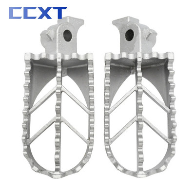 Motocross rozsdamentes acél támasztékok pedálok lábtartók Honda XR50 XRF70 CRF50 CRF70 CRF100F motorkerékpár lábtartókhoz univerzális