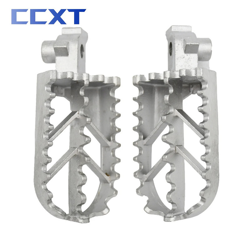 Motocross rozsdamentes acél támasztékok pedálok lábtartók Honda XR50 XRF70 CRF50 CRF70 CRF100F motorkerékpár lábtartókhoz univerzális