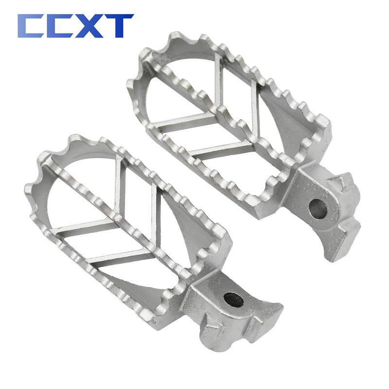 Motocross rozsdamentes acél támasztékok pedálok lábtartók Honda XR50 XRF70 CRF50 CRF70 CRF100F motorkerékpár lábtartókhoz univerzális