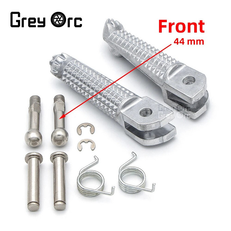 Priekšējie/aizmugurējie kāju balsti priekš YAMAHA R1 R6 MT09 MT07 R3 R15 R25 FZ1 FZ6 YZF600 YZF1000 Motocikla pēdas tapas pēdas pedāļa atspere