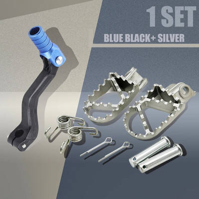 Motocikla kāju balsti Pēdu tapa Priekšējie kāju balsti Pedāļi Ātrumu pārslēgšanas sviras komplekts KTM SX 125150 250 SXF XC 250 EXC 450 Motocross