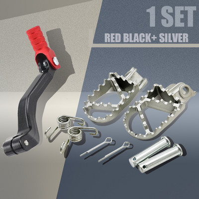Motocikla kāju balsti Pēdu tapa Priekšējie kāju balsti Pedāļi Ātrumu pārslēgšanas sviras komplekts KTM SX 125150 250 SXF XC 250 EXC 450 Motocross