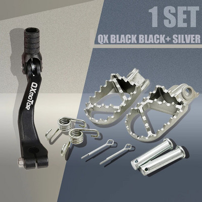 Motocikla kāju balsti Pēdu tapa Priekšējie kāju balsti Pedāļi Ātrumu pārslēgšanas sviras komplekts KTM SX 125150 250 SXF XC 250 EXC 450 Motocross