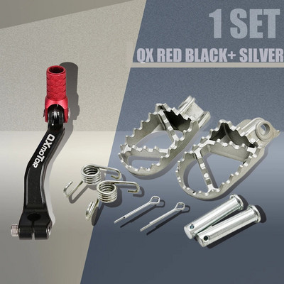 Motocikla kāju balsti Pēdu tapa Priekšējie kāju balsti Pedāļi Ātrumu pārslēgšanas sviras komplekts KTM SX 125150 250 SXF XC 250 EXC 450 Motocross