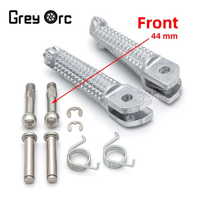 Priekšējie/aizmugurējie kāju balsti Kāju tapas Pēdu pedāļa atspere priekš YAMAHA R1 R6 FZ09 MT09 MT07 R3 R15 R25 FZ1 FZ6 YZF600 YZF1000 MT125