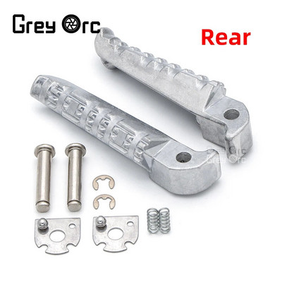 Priekšējie/aizmugurējie kāju balsti Kāju tapas Pēdu pedāļa atspere priekš YAMAHA R1 R6 FZ09 MT09 MT07 R3 R15 R25 FZ1 FZ6 YZF600 YZF1000 MT125