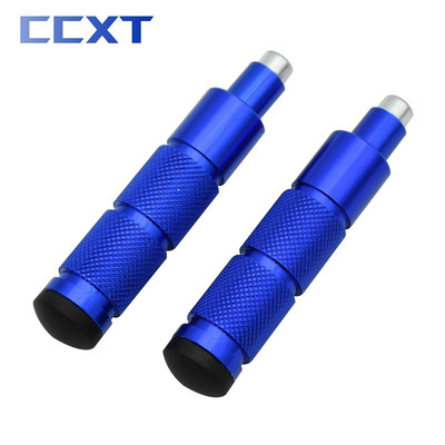 CNC alumīnija M8 kāju balsti kāju tapu pedāļi priekš Honda Kawasaki Yamaha KTM Suzuki motociklu velosipēda ATV motorollera Dirt Bike universālā