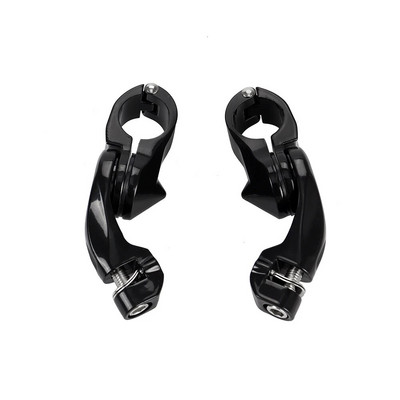 Motocikla 1,25 collu 32 mm šosejas stieņa kāju balsts, kājiņas pedāļa kronšteina stiprinājums Harley Touring Sportster XL 72 Dyna Softail