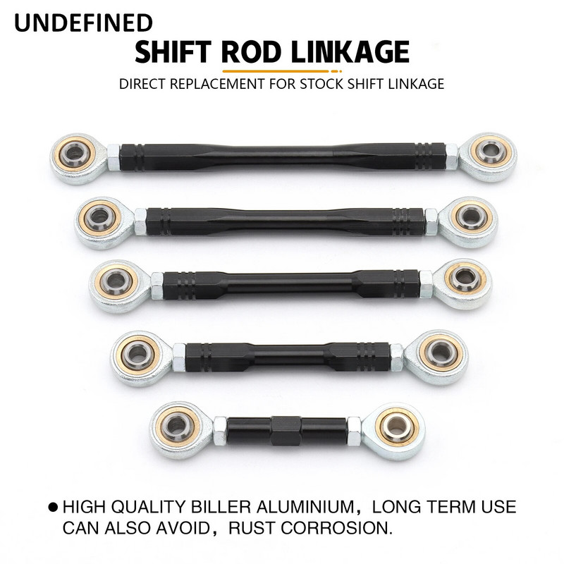 Motocikla pārslēgšanas stieņa uzkare 40 70 90 100 120 150 160 170 180 190 200 280 mm kāju balsta pēdas tapas Rearset pārnesumu pārslēgšanas stienis