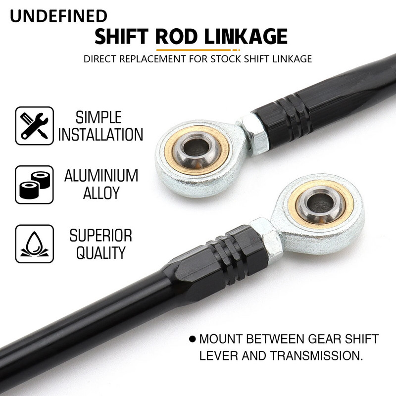 Motocikla pārslēgšanas stieņa uzkare 40 70 90 100 120 150 160 170 180 190 200 280 mm kāju balsta pēdas tapas Rearset pārnesumu pārslēgšanas stienis