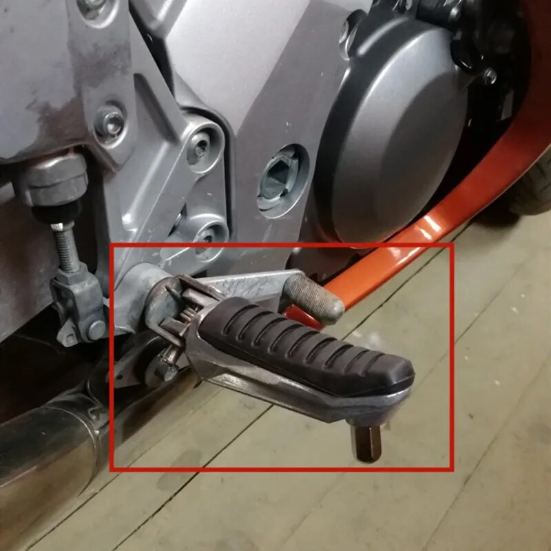 Motocikla Bandit Priekšējie kāju balsti Kāju tapu pedālis priekš Suzuki V-Strom 650 DL650 GSX1300R GSX1300 Hayabusa GSX650F GSX1400 B-King