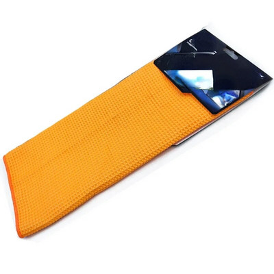 300GSM auto mazgāšanas dvieļu stiklu tīrīšanas ūdens žāvēšana mikrošķiedras logu tīrīšanas salvete Auto Detaļas vafeļu pinums virtuves vannai