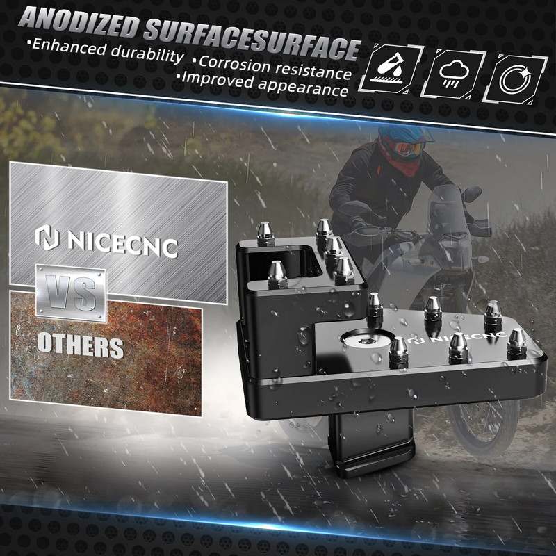 DualControl pidurihoova pedaali pikendus Yamaha Tenere 700 XTZ 700 2019-2024 Tenere 700 World Raid 2022-2023 Tenere 700 rallile