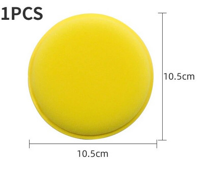 1/10 gab. Automašīnu apaļie vaskošanas pulēšanas sūkļi Automašīnu tīrīšanas pulēšanas sūkļi Automašīnu detalizācijas rīki Auto piederumi Vaksācijas putas Automazgātava