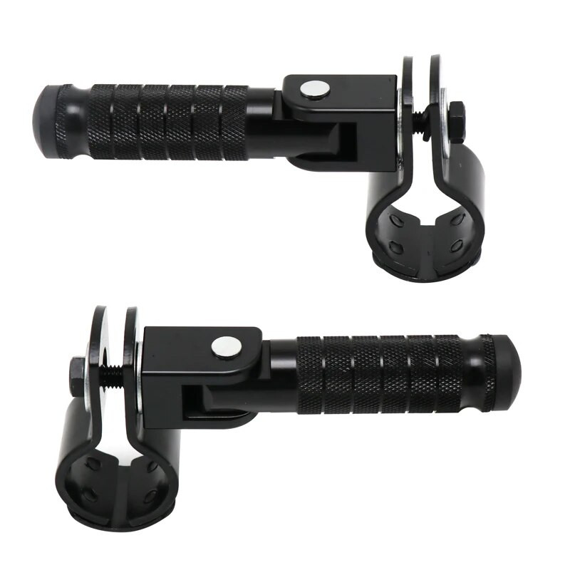 ZSDTRP 2db M8 univerzális motorkerékpár összecsukható lábtartók utas lábtartó pedál hátsó lábtartó készlet CNC alumínium motorkerékpár alkatrész