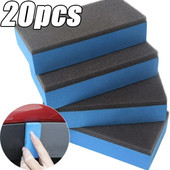 20-1 τμχ Επικάλυψη Γυαλίσματος Αυτοκινήτου Σφουγγάρι Βούρτσα Γυάλινη Νανο Εφαρμογές Γυάλισμα Κεραμικής Επικάλυψης Σφουγγάρια Βούρτσες Εργαλεία Καθαρισμού