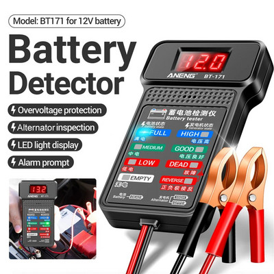 Car Battery Tester auto Inspection Repair Tool Cranking Charging System Battery Alternator For BMW Tesla VW Tools Accessories