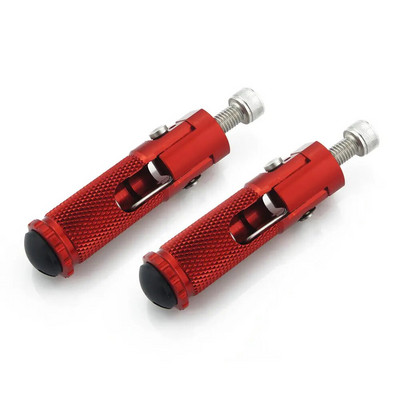 Ktm jaoks 1 Paar Mootorrattatarvikud Kokkupandavad tagumised komplektid Pedaalid Jalatoed Kokkupandavad jalatoed Kawasaki jalatoe pulgad