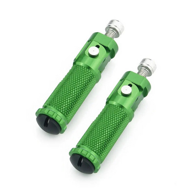 Ktm jaoks 1 Paar Mootorrattatarvikud Kokkupandavad tagumised komplektid Pedaalid Jalatoed Kokkupandavad jalatoed Kawasaki jalatoe pulgad