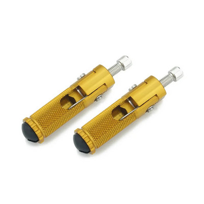 Ktm jaoks 1 Paar Mootorrattatarvikud Kokkupandavad tagumised komplektid Pedaalid Jalatoed Kokkupandavad jalatoed Kawasaki jalatoe pulgad