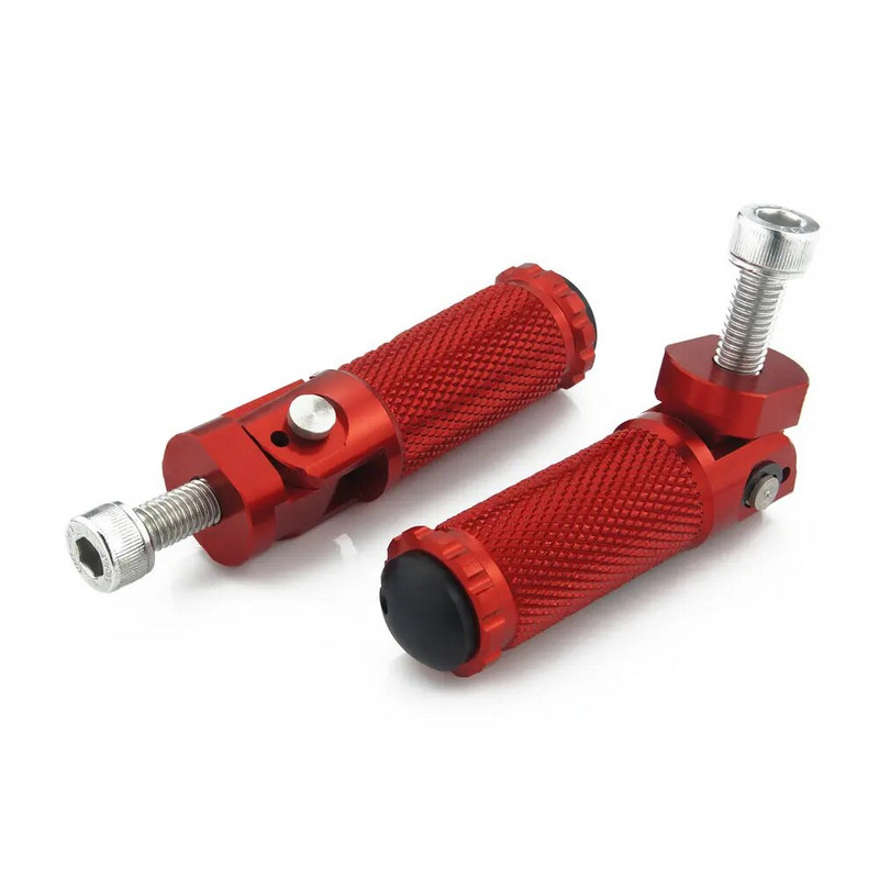 Ktm jaoks 1 Paar Mootorrattatarvikud Kokkupandavad tagumised komplektid Pedaalid Jalatoed Kokkupandavad jalatoed Kawasaki jalatoe pulgad