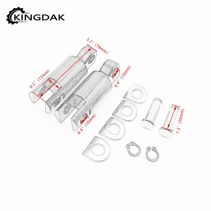 Motociklo pėdos kaiščio ilgintuvai pėdų kaiščių atramos laikiklis, skirtas Harley Touring Softail Fatboy Dyna Sportster 883 Chopper Bobber