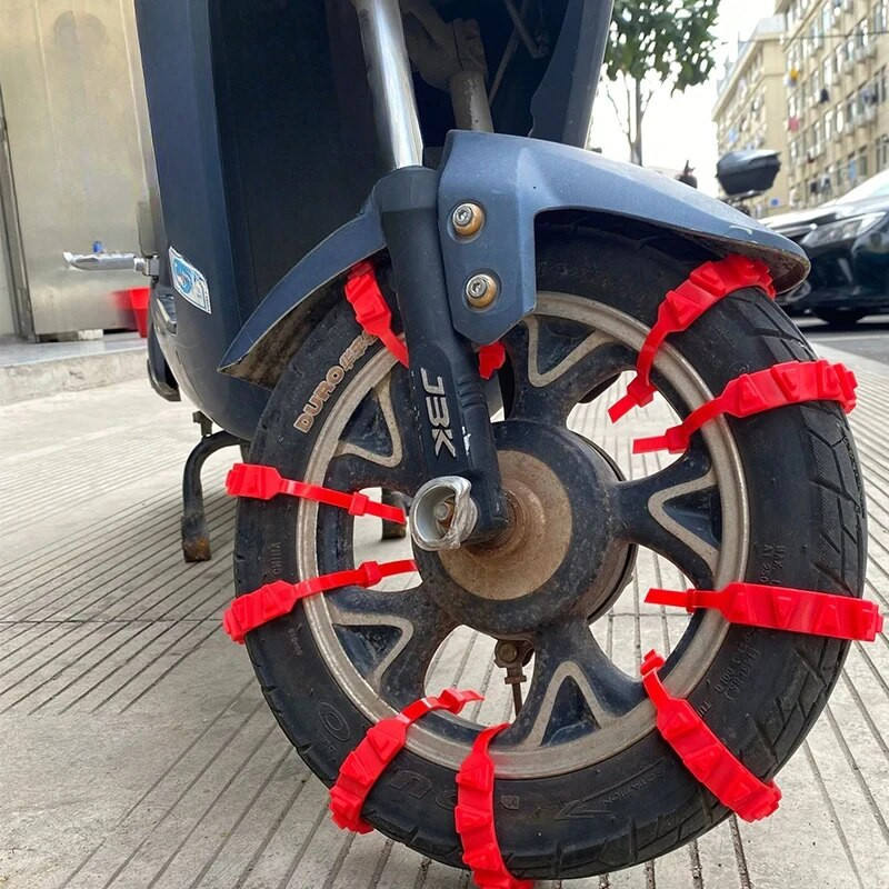 10 gab. Auto riepu ķēdes ziemas sniega pretslīdes riepu trošu saites Auto OutdoorChain avārijas piederumi