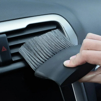 Четка за почистване на интериора на автомобила Детайл на изпускателния отвор за въздух на автомобила Четка за премахване на прах за домашен офис Инструменти за измиване на прах Автоаксесоари