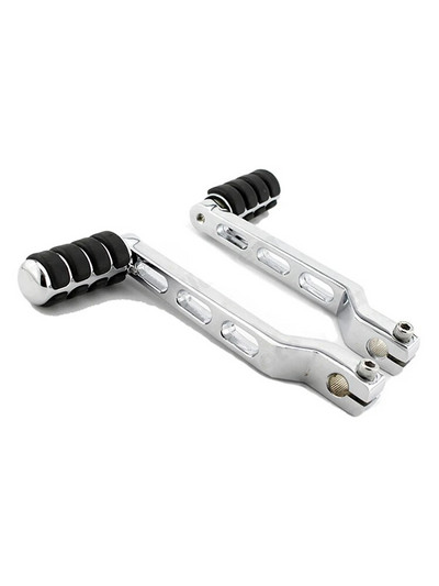 CNC hroma papēža pirksta pārslēgšanas sviras pārslēgšanas tapa Harley Touring Road King Road Electra Tour Glide FLST FLT FLHT Softail FL Trike