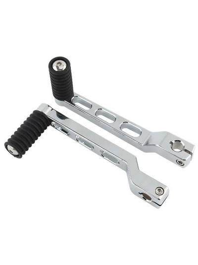 CNC hroma papēža pirksta pārslēgšanas sviras pārslēgšanas tapa Harley Touring Road King Road Electra Tour Glide FLST FLT FLHT Softail FL Trike