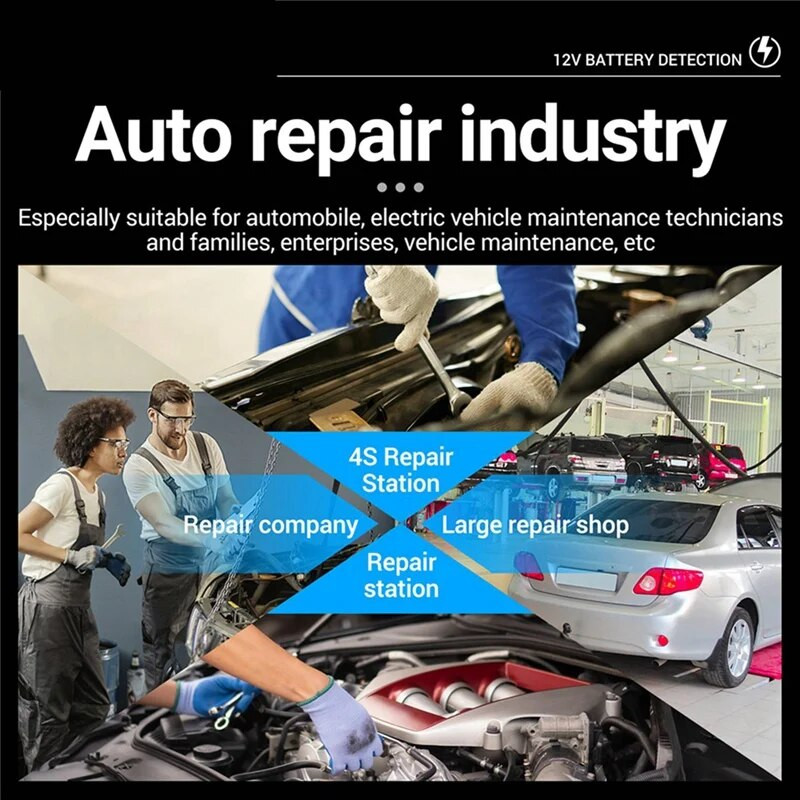 2X ANENG Εργαλεία δοκιμής μπαταρίας BT-171 Διαγνωστικά εργαλεία αυτοκινήτου 12V Αναλυτής μπαταρίας