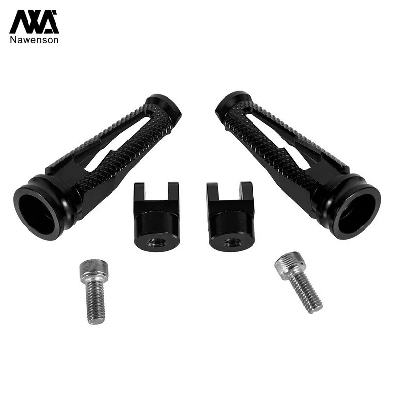 Rider Footpegs alumīnija aizmugurējā pasažiera kāju balsta pedāļi Ducati Panigale 899/959/1199/1299/V2 Streetfighter V4/S 2020-2021