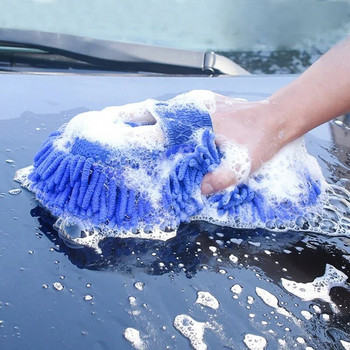 1/2 бр. Коралова гъба Гъба за миене на автомобили Почистваща гъба за грижа за автомобила Четки за детайли Гъба за миене Автомобилни ръкавици Стайлинг Почистващи средства